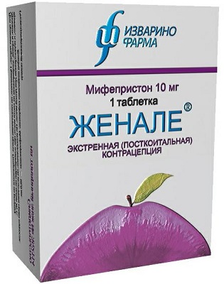 Упаковка препарата Женале, фото